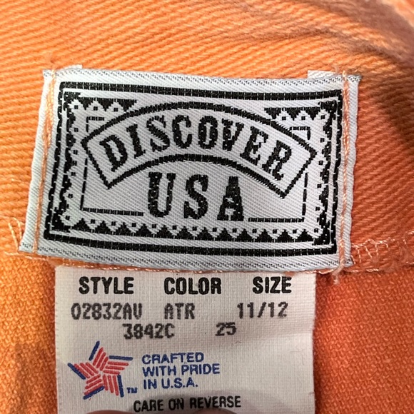 Discover USA Vintage Orange Skirt - Picture 5 of 5